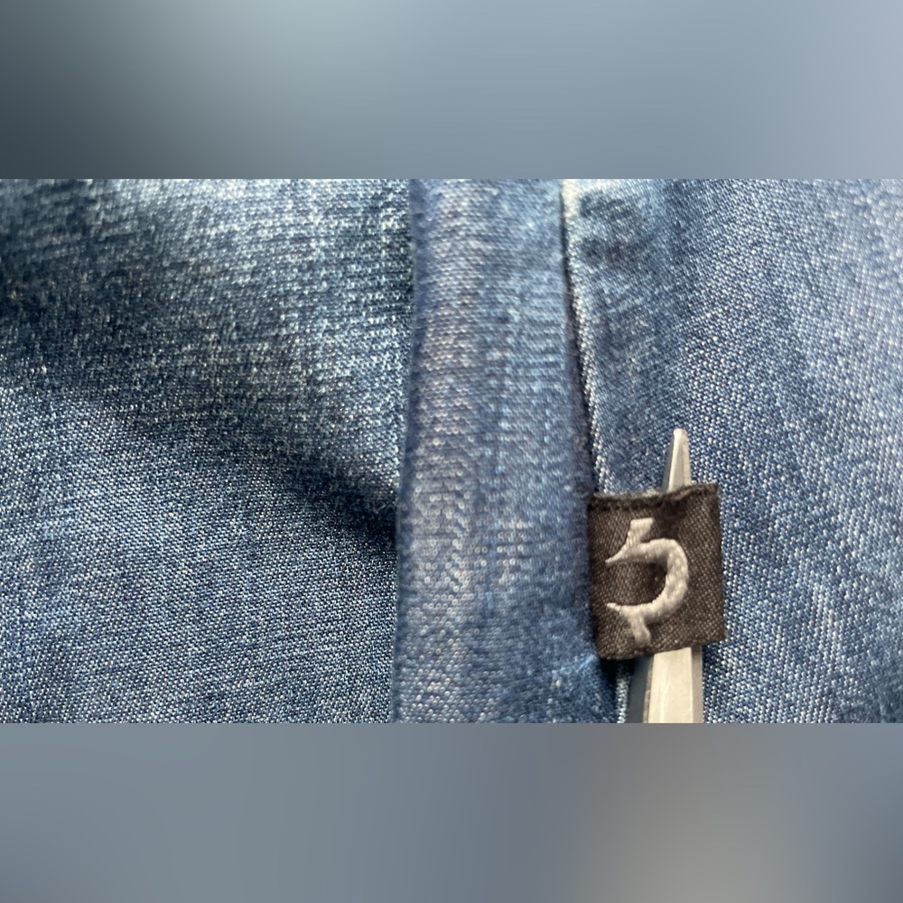 True Religion Long Sleeve Denim Blouse - Picture 9 of 11